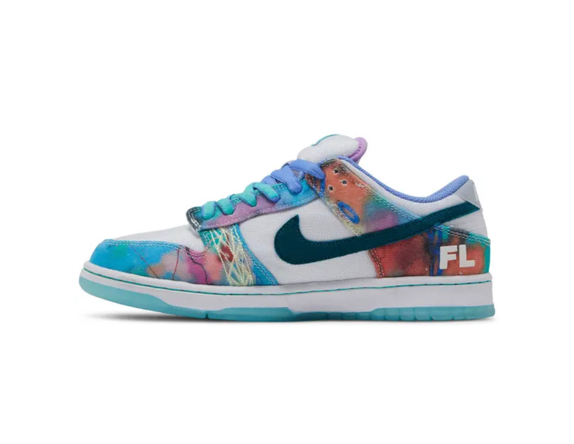 Futura Laboratories x Nike SB Dunk Low Bleached Aqua 2024
