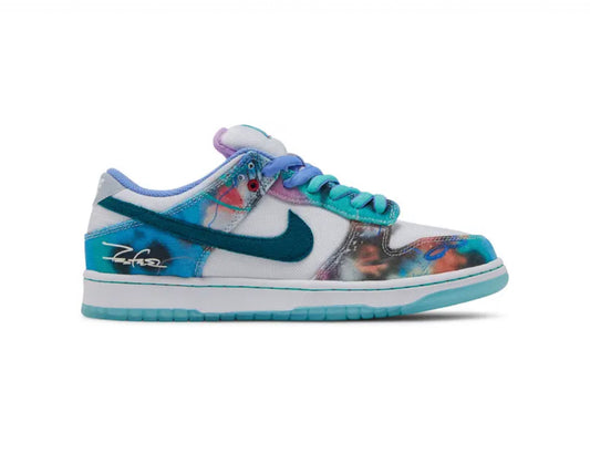 Futura Laboratories x Nike SB Dunk Low Bleached Aqua 2024