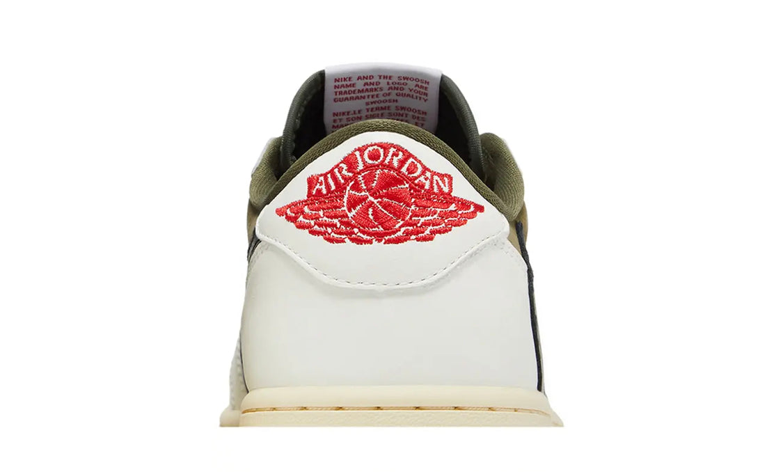 Travis Scott x Air Jordan 1 Retro Low OG SP Reverse Olive Medium Olive 2024
