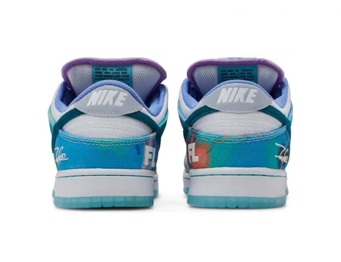 Futura Laboratories x Nike SB Dunk Low Bleached Aqua 2024