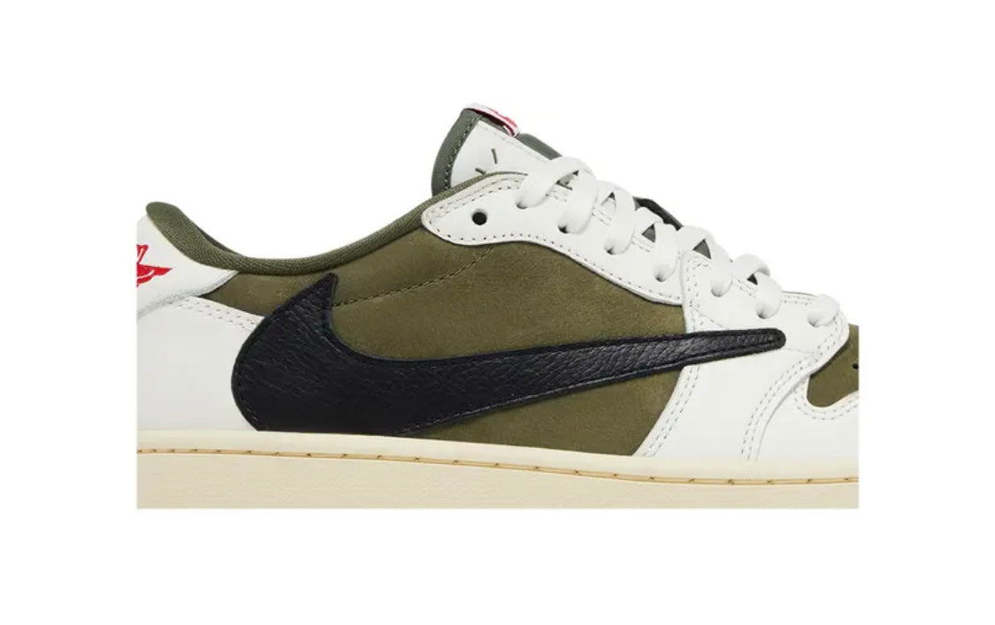 Travis Scott x Air Jordan 1 Retro Low OG SP Reverse Olive Medium Olive 2024