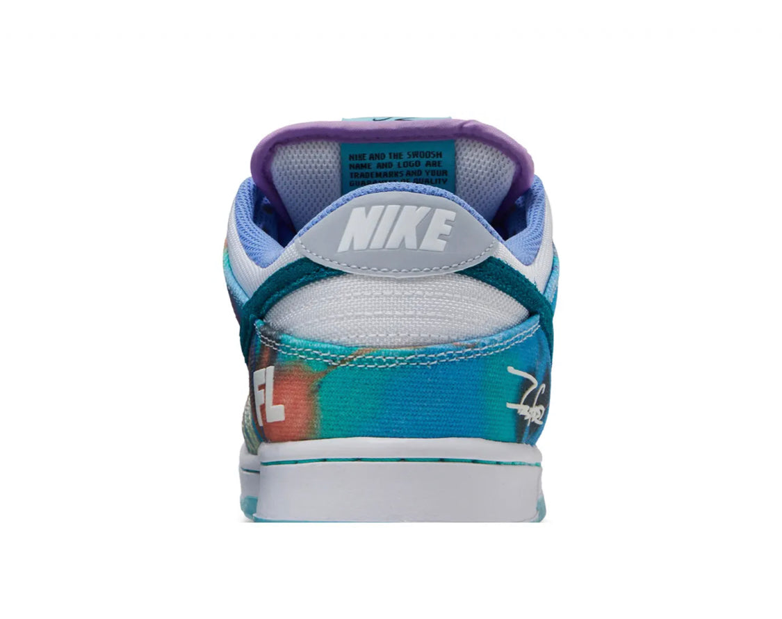 Futura Laboratories x Nike SB Dunk Low Bleached Aqua 2024