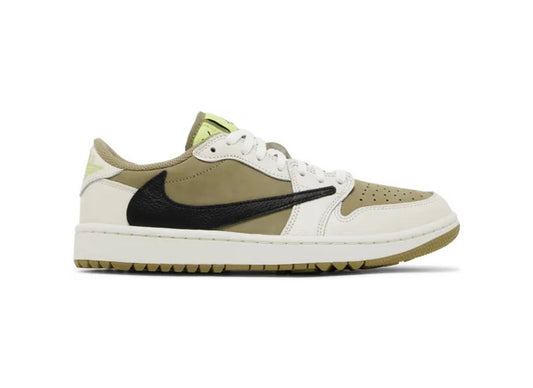 Travis Scott x Air Jordan 1 Low Golf Neutral Olive 2023